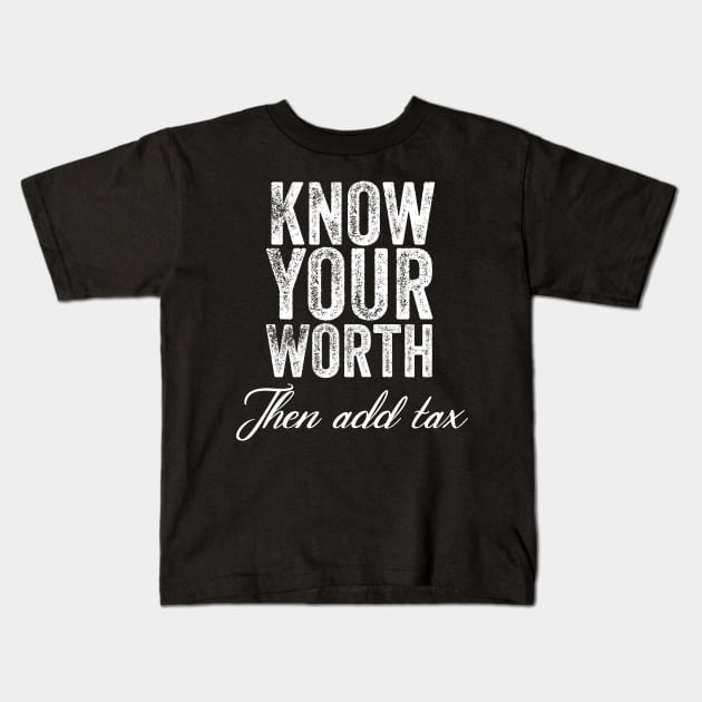accounting Kids T-Shirt by Design stars 5